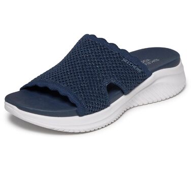 Сандалі жіночі Skechers Ultra Flex 3.0 Bring It! Navy (42 EU) - зручні повсякденні