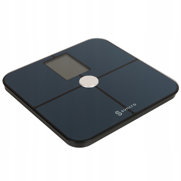 Електронна вага для ванної Syncra з аналізом складу тіла та Bluetooth
