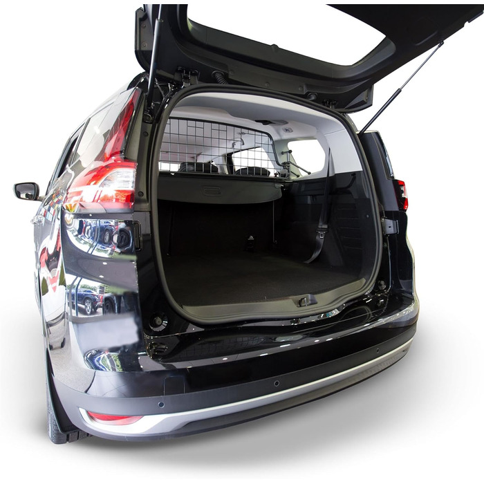 Сітка для собак Travall для Renault Grand Scenic (2016-2022) - захист багажника, сталевий захист, безпечний перенос тварин