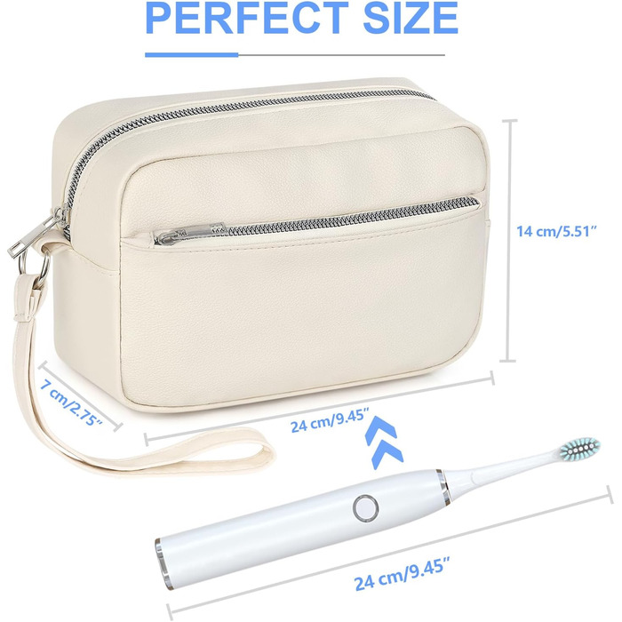 Чоловіча/Жіноча дорожня косметичка-органайзер для подорожей, 24x14x7 см