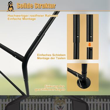 Палатка для тварин, будиночок для собак та котів на вулицю. Захист від сонця та спеки