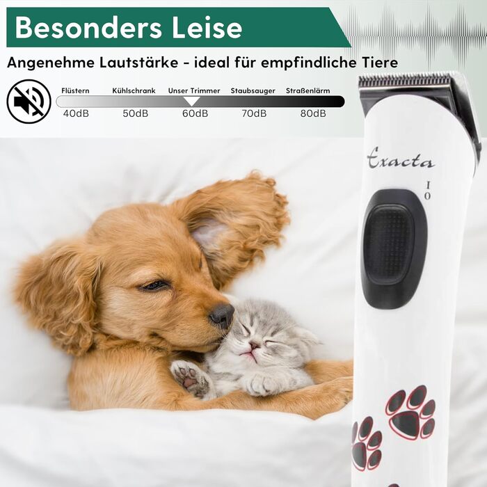 Машинка для стрижки собак та котів Agrarzone Edition Aesculap Exacta - з запасним ножем, тиха та без вібрації
