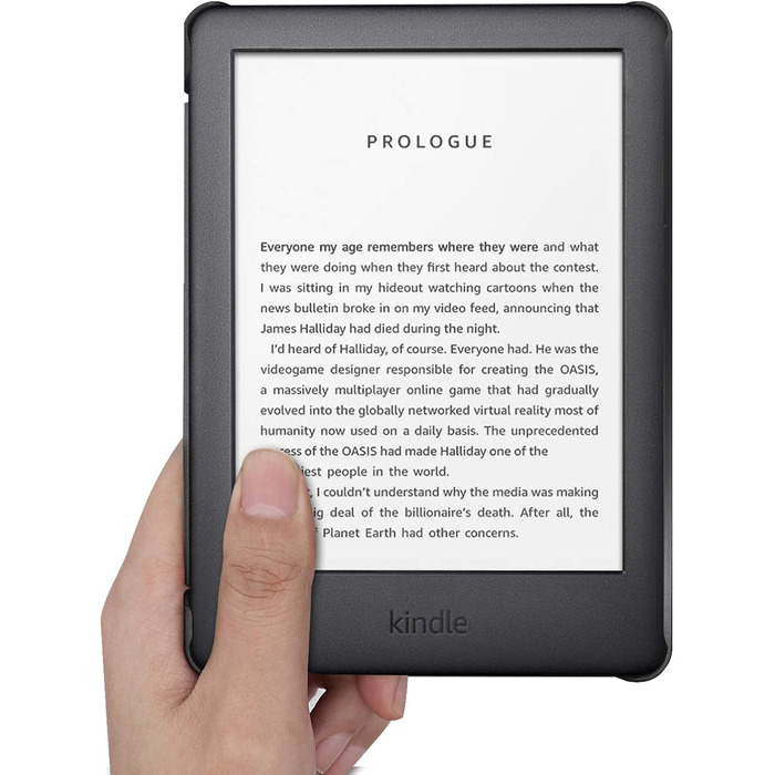 Чохол для Kindle 2019 (10 покоління) 6 дюймів Lobwerk: Slim Case з авто-сном та підставкою (Блакитний)