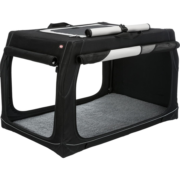 Тріксі переносна переносна клітка для собак Vario, 76x48x51 см – комфортна переноска для собак маленьких та середніх порід – безпечна та якісна переноска для вашого улюбленця