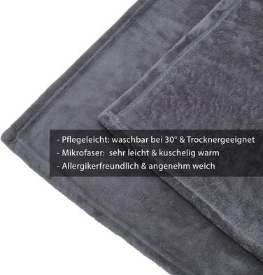 Beautissu Плед Aurelia, 150x200 см, м'який флісовий плед для дивана та ліжка, зелений