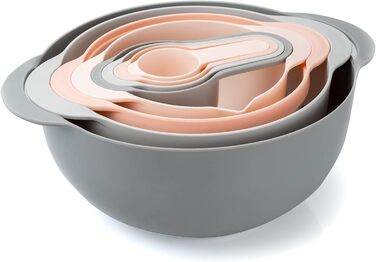 Набір кухольних мисок Cook With Color Nistschalen (8 шт.) з мірними склянками та ситами, м'ятний колір