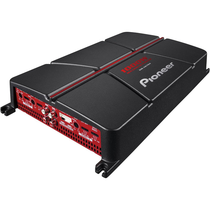 Автомобільний підсилювач Pioneer GM-A6704, 2/3/4-канальний, 1000 Вт, чорний