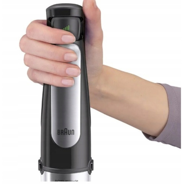 Погружний блендер Braun MQ7000X 1000 Вт, чорний