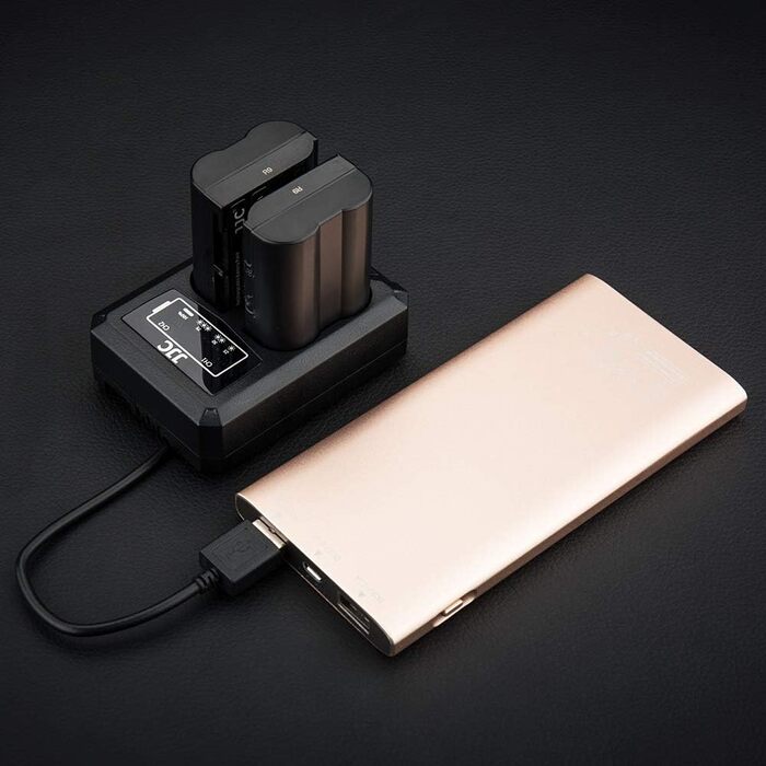 Зарядний пристрій JJC для камер Nikon (EN-EL15, EN-EL15a, EN-EL15b, EN-EL15c)