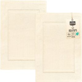 Набір бавовняних килимків для ванної Utopia Towels, 53.3 x 86.4 см, темно-сірий, 2 шт.