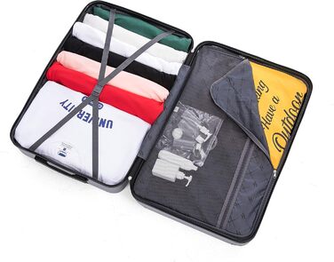 Чемодан Flexot® F-2045, 3-кількісний набір, ручна поклажа, рожеве золото