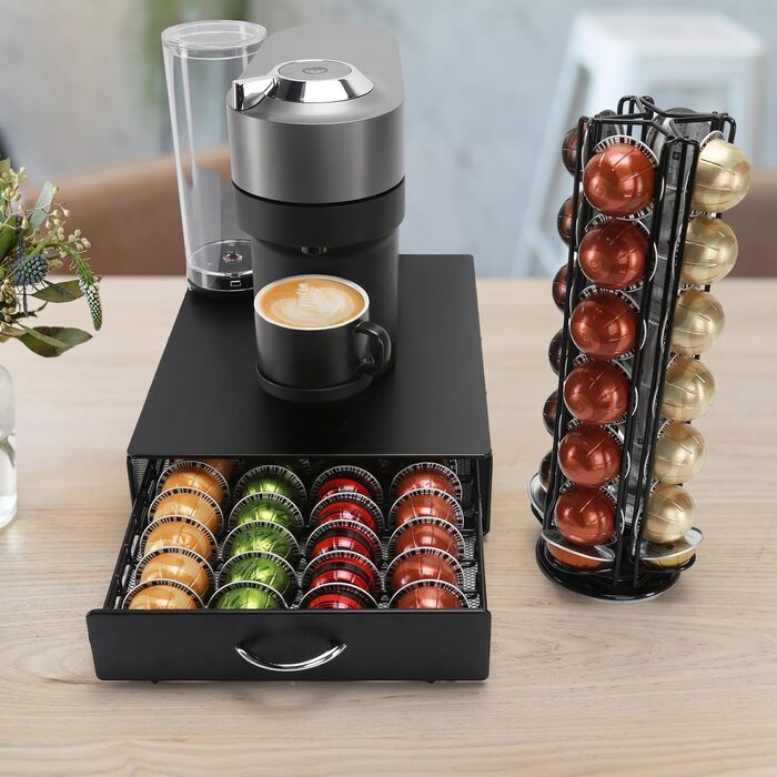 Тримач для кавових капсул Nespresso Vertuo, металевий диспенсер для кави