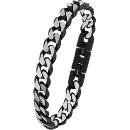 Браслет s.Oliver для чоловіків з нержавіючої сталі, чорний. У подарунковій коробці.