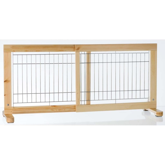 Ворота для собак TRIXIE, регульовані, дерев'яні, 65–108 × 50 см, коричневі