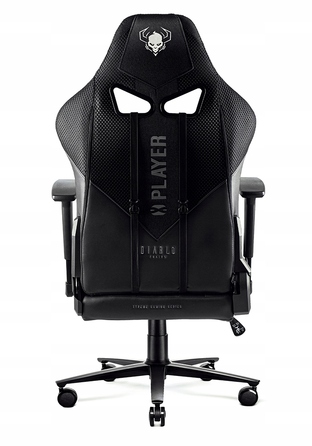 Ігрове крісло Diablo Chairs X-Player 2.0, тканина, чорне