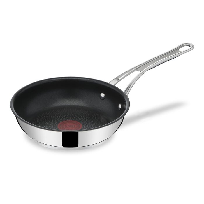 Сковорода Tefal Jamie Oliver Cook's Classic 20 см індукційна, нержавіюча сталь, антипригарне покриття, з термоіндикатором