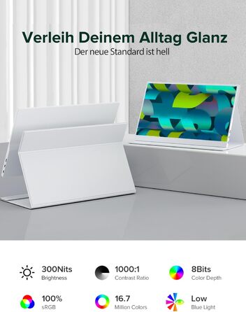 Монітор портативний UPERFECT 15.6