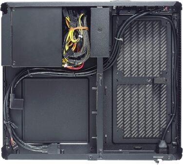 Корпус для ПК Fractal Design Node 804 Black - Компактний, з вентиляторами, для водяного охолодження, USB 3.0