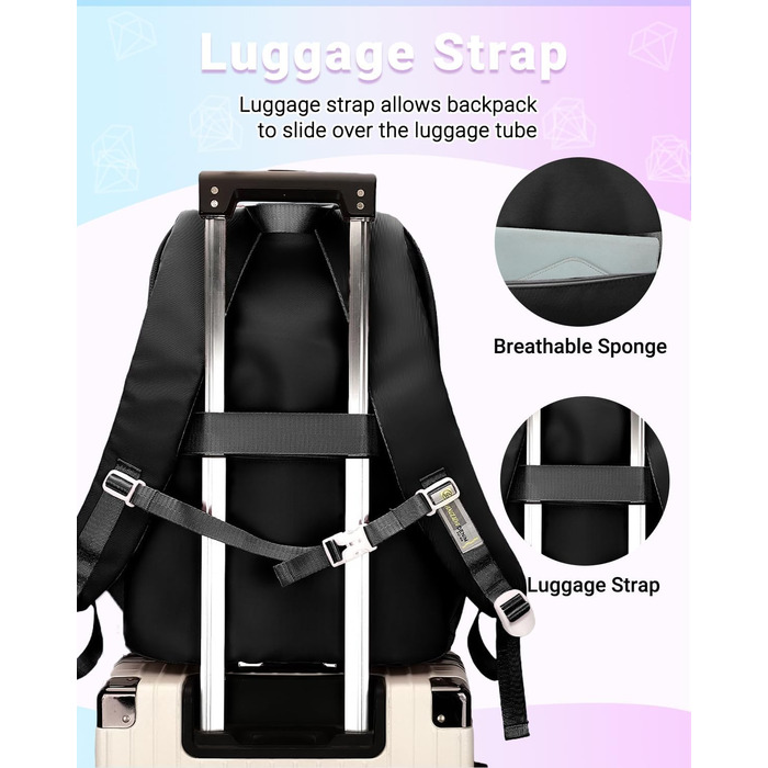 Дитячий рюкзак для дівчаток Kinderrucksack: 32L, 2-10 клас, легкий, з дихаючою спинкою та м'якими лямками. Ідеальний для школи.