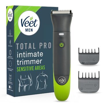 Тріммер Veet Men Intimate - для тіла та зони бікіні, водостійкий | Veet