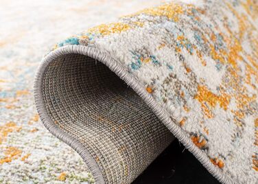 Килим Safavieh Madison для вітальні, їдальні, спальні - короткий ворс, сірий та бірюзовий, 160 x 229 см