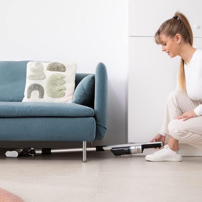 Вертикальний бездротовий пилосос Cecotec Scoba 2100 Jalisco: 210 Вт, 20 кПа, 45 хв роботи, моторне насадка Jalisco