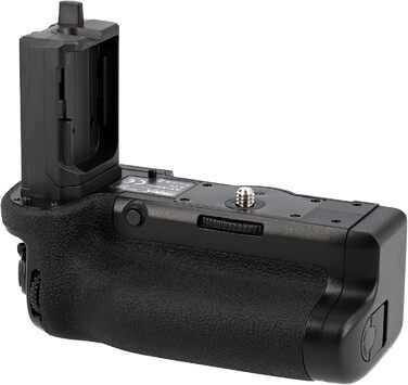 Ручка-акумулятор для Canon EOS RP & R8, сумісна з Sony a9 III a1 II, VG-C5, чорна. Місце для 2 акумуляторів, ергономічна, вертикальна та горизонтальна зйомка. Аналог EG-E1