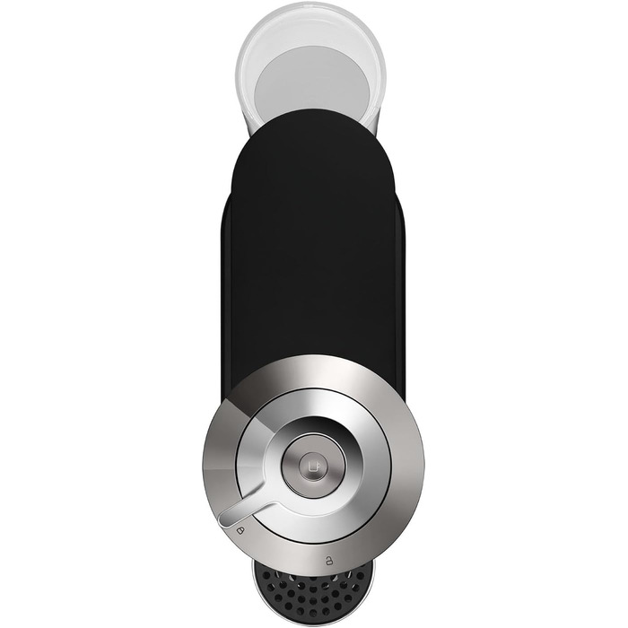 Кавомашина Nespresso Vertuo Next Krups XN910C: 6 розмірів чашок, автоматичне розпізнавання капсул, об'єм резервуару 1.1 л, 54% з переробленого пластику, темне хромоване покриття