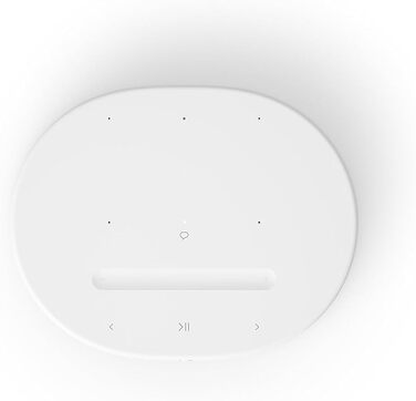 Sonos Move 2 – Портативна бездротова колонка з Wi-Fi, Bluetooth, Alexa, 24 год роботи, біла