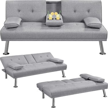 Yaheetech Folding Sleeper Sofa
