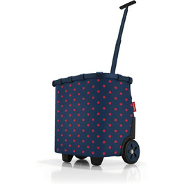 Тролей Reisenthel CarryCruiser Mixed Red Dots – Зручний та міцний, з водонепроникним матеріалом