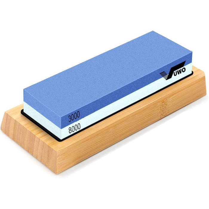 Набір для заточування ножів Vuwo 2-в-1: 400/1000 грінь. З антиковзким тримачем