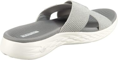 Сандалі жіночі Skechers ON-The-GO 600 Dainty сріблясті текстильні 38 EU