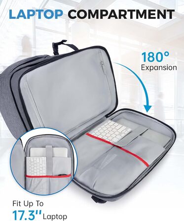 Bagsmart Рюкзак для фотоапарата та ноутбука 15.6