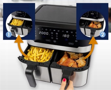 Аерофритюрниця Heinrich's 710023, 2400 Вт, 9 л