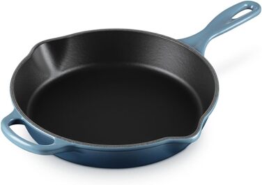 Le Creuset Signature висока сковорода-сотейник з чавуну, для всіх типів плит та духовок, 26 см, 2 л, колір Chambray