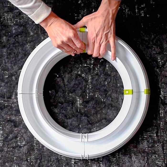 Інтерактивна іграшка для котів Ferplast TURBINE, модульна, з легким м'ячем, кругла форма, 72x40 см