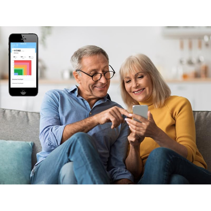 TIGA-MED Armfit Plus: тонометр на плече з Bluetooth, EKG-діагностика, монітор серцевого здоров'я, додаток для iOS та Android