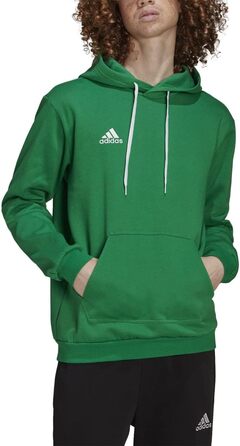 Чоловіча спортивна толстовка-худі Adidas Entrada 22 (XL Extra Tall, Team Green / White)