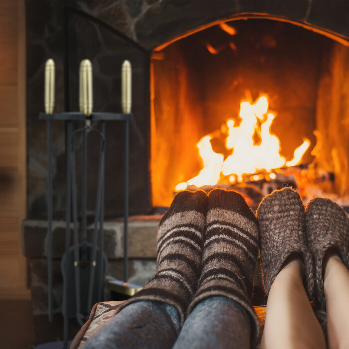Relaxdays 5-Piece Fireplace Set black/gold