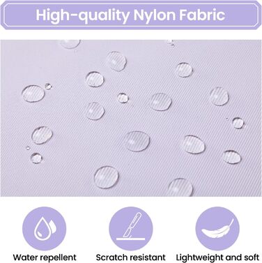 Дитячий рюкзак для дівчинки - водонепроникний, легкий, стильний, з великою місткістю, для 3-9 класу, фіолетовий, нейлон