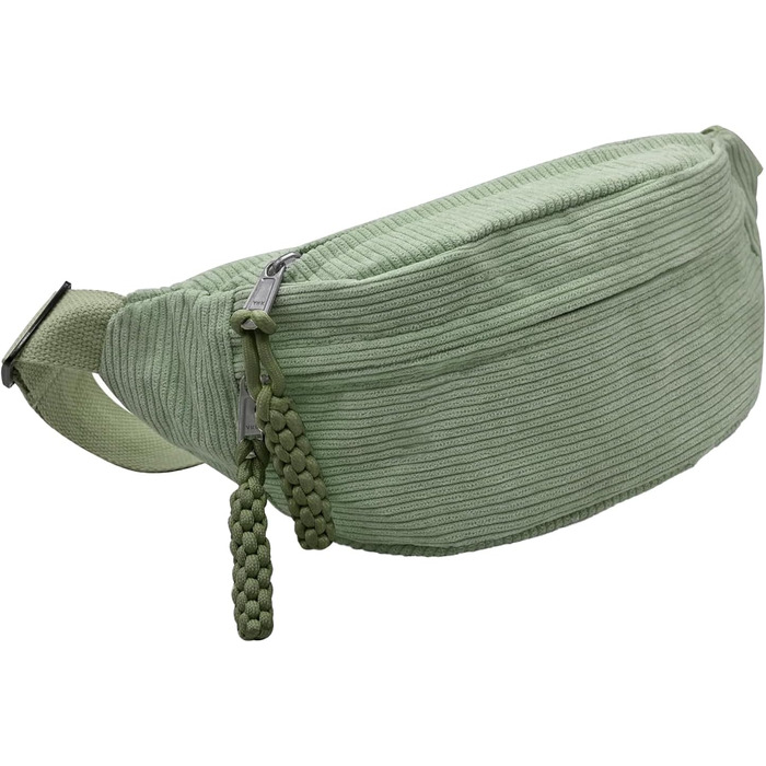 Жіноча поясна сумка з корду, через плече, регульований ремінь, модна, для відпочинку, спорту, зеленого кольору. Чоловіча поясна сумка кросбоді