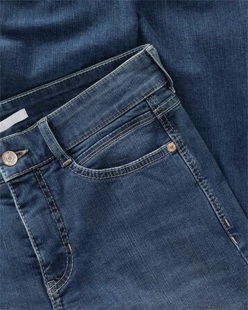 Жіночі джинси MAC Melanie Stretch Denim Grey (34W/32L, Mid Blue Used/L32) - Розтяжка, Сірий колір