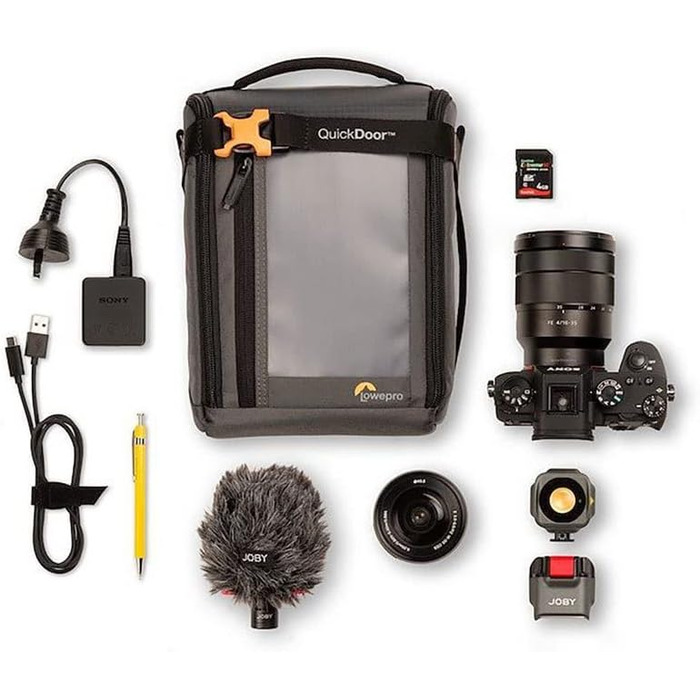 Чохол Lowepro GearUp Creator Box Large II для DSLR та бездзеркальних камер, оранжевий, з QuickDoor, з перероблених матеріалів