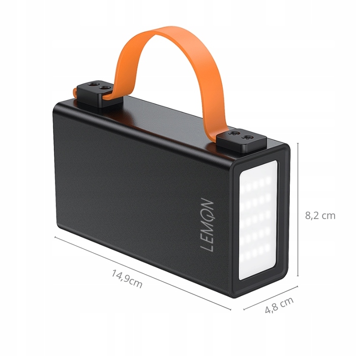 Повербанк LEMON 50000 mAh, чорний