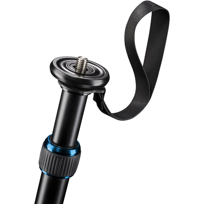 Штатив Mantona DSLM Travel - блакитний, для камер, до 5 кг, з кульковою головкою