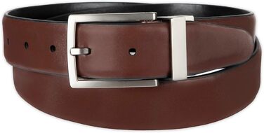 Чоловічий ремінний пояс Kenneth Cole 2-в-1, чорний/коричневий