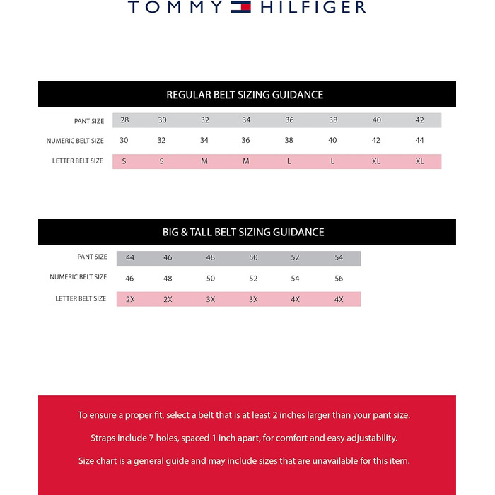 Чоловічий шкіряний ремінь Tommy Hilfiger, реверсивний, двосторонній