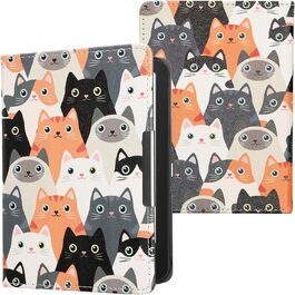 Чохол-книжка kwmobile для Tolino Vision 1/2/3/4 HD - Чохол для eReader з малюнком 