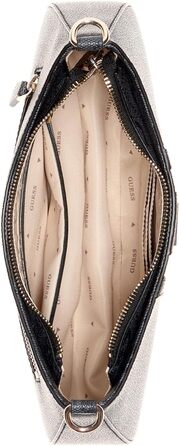 Сумка жіноча Guess Noelle II Top Zip Shoulder Bag Coal Logo - оригінал